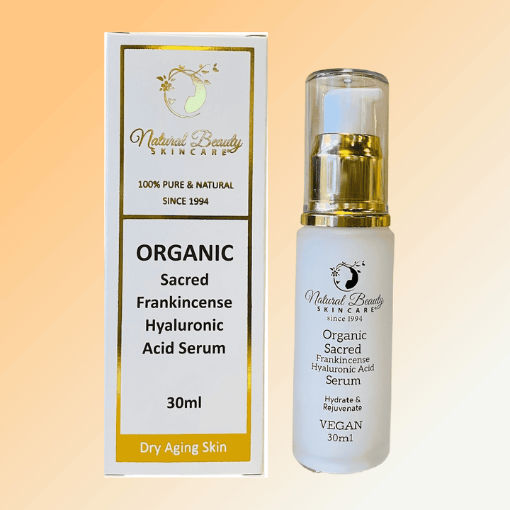 RENEWAL Organic Sacred Frankincense Hyaluronic Acid Serum  VEGAN  99% Natural