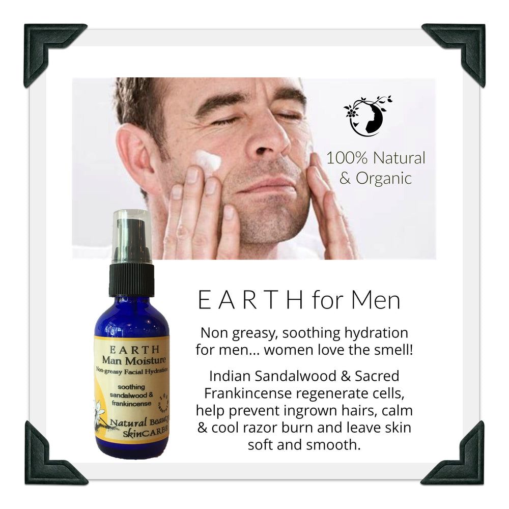 E A R T H for Men - Natural Beauty Skincare® - Nature's Creations - Shop Online