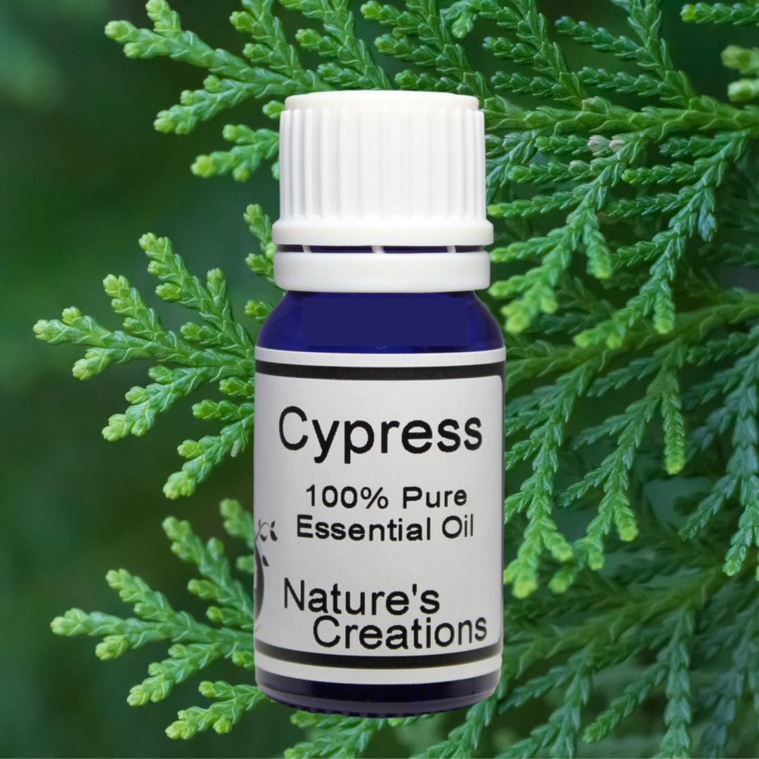 Cypress Essential Oil 10ml - Natural Beauty Skincare® - Nature's Creations - Shop Online