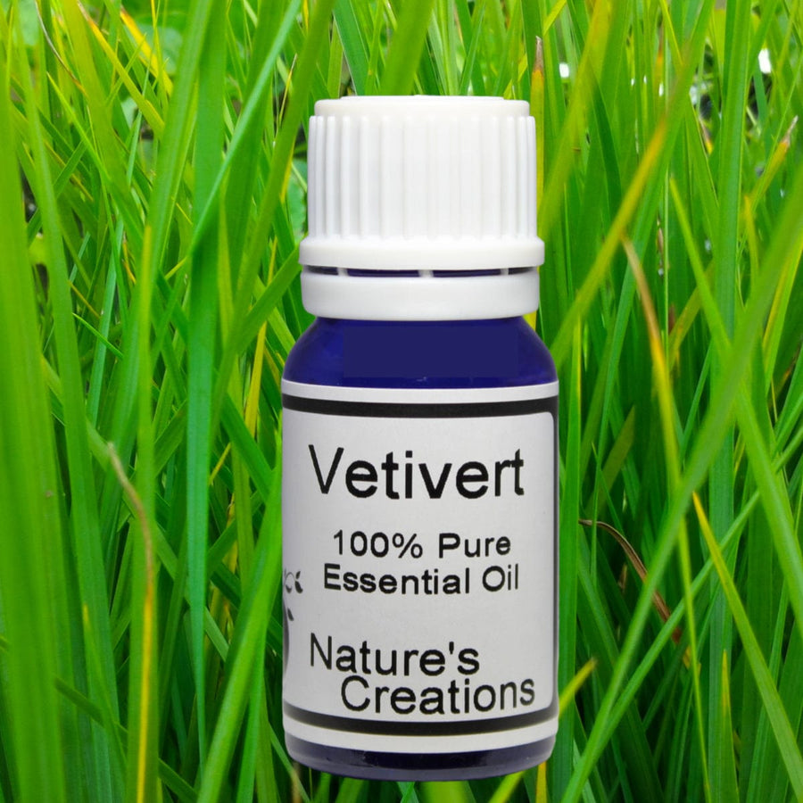 Vetivert Essential Oil - Natural Beauty Skincare® - Nature's Creations - Shop Online