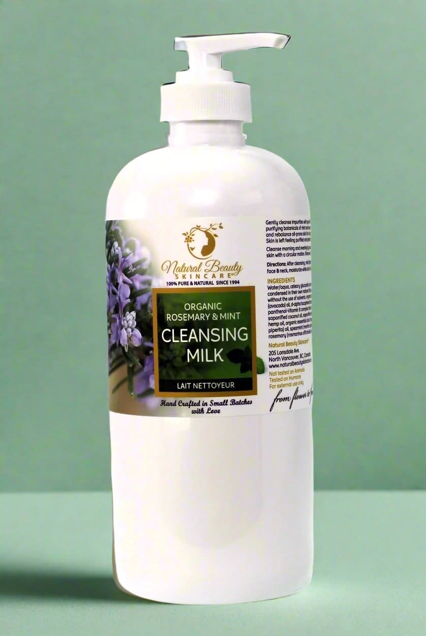 Organic Mint & Rosemary Cleansing Milk