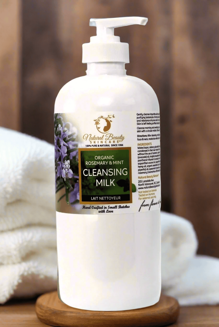 Organic Mint & Rosemary Cleansing Milk