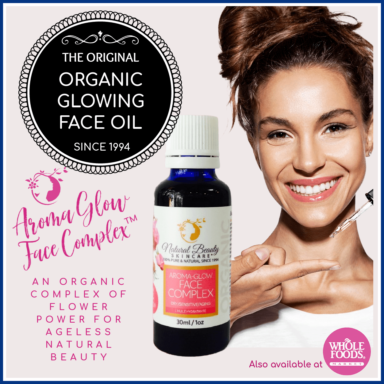 Aroma Glow Face Complex - Natural Beauty Skincare® - Nature's Creations - Shop Online