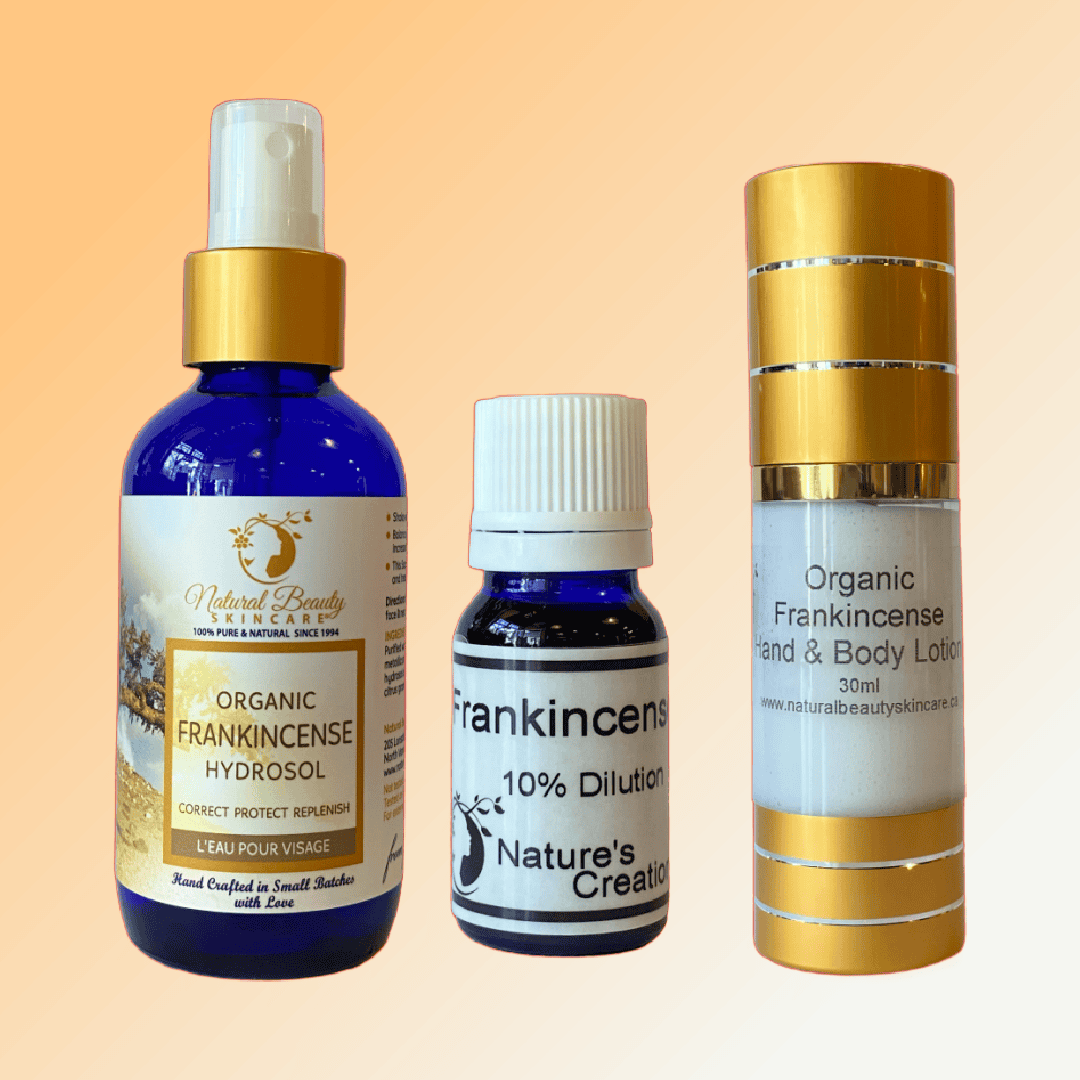 Organic Frankincense Christmas Trio