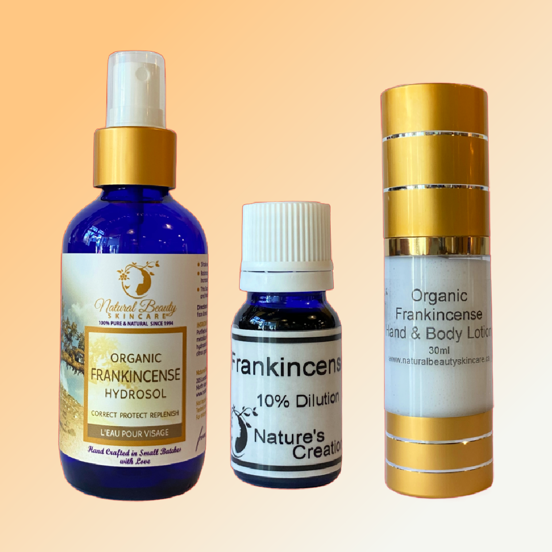 Organic Frankincense Christmas Trio