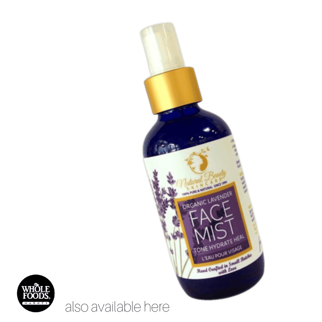 Organic Lavender Facial Mist - Natural Beauty Skincare® - Nature's Creations - Shop Online