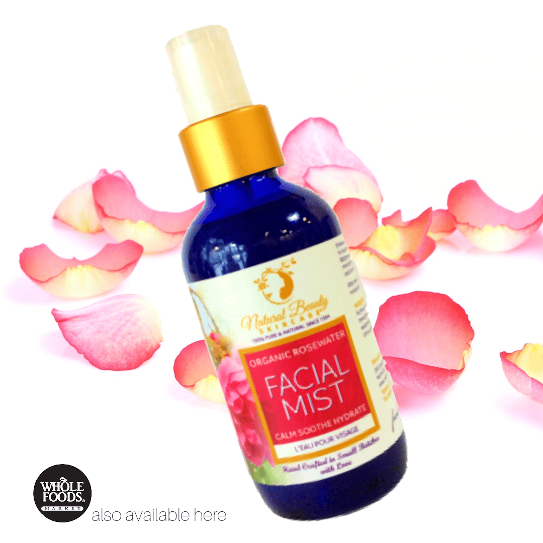 Organic Rosewater - Natural Beauty Skincare® - Nature's Creations - Shop Online