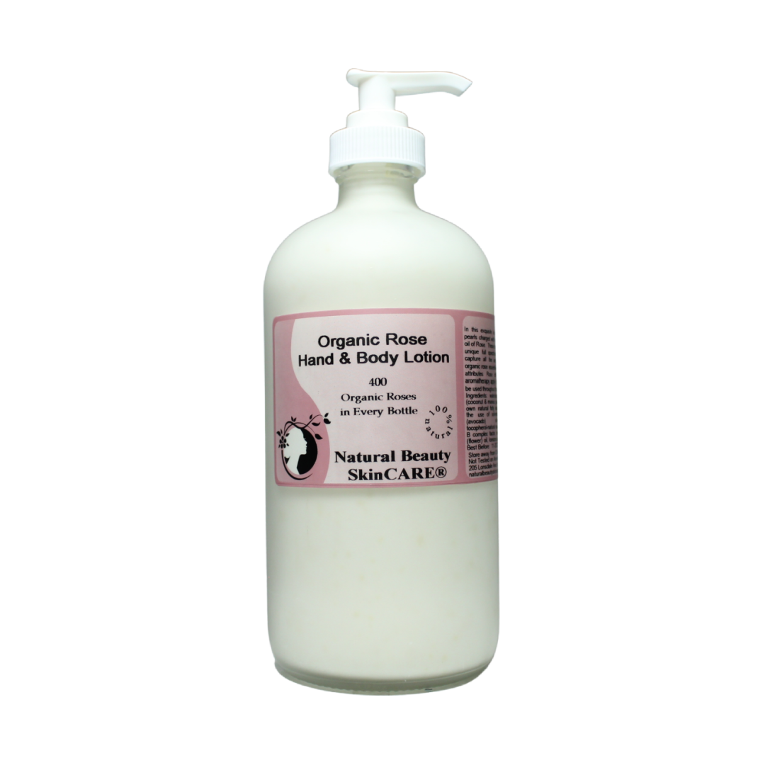 Organic Rose Otto Aroma-Therapy Body Lotion