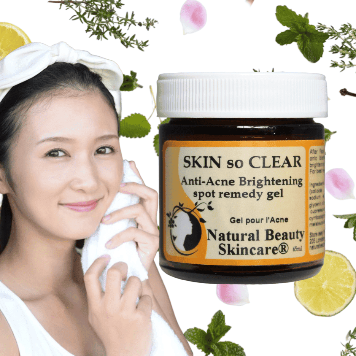 SKIN-So-CLEAR™ Anti-Acne Brightening Gel - Natural Beauty Skincare® - Nature's Creations - Shop Online
