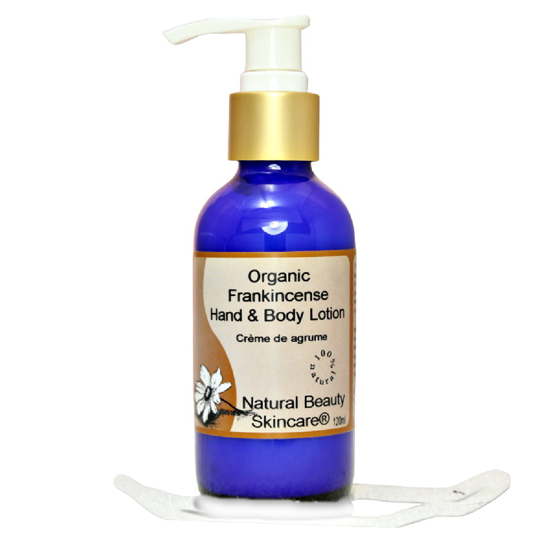 Frankincense Hand Lotion - Natural Beauty Skincare® - Nature's Creations - Shop Online