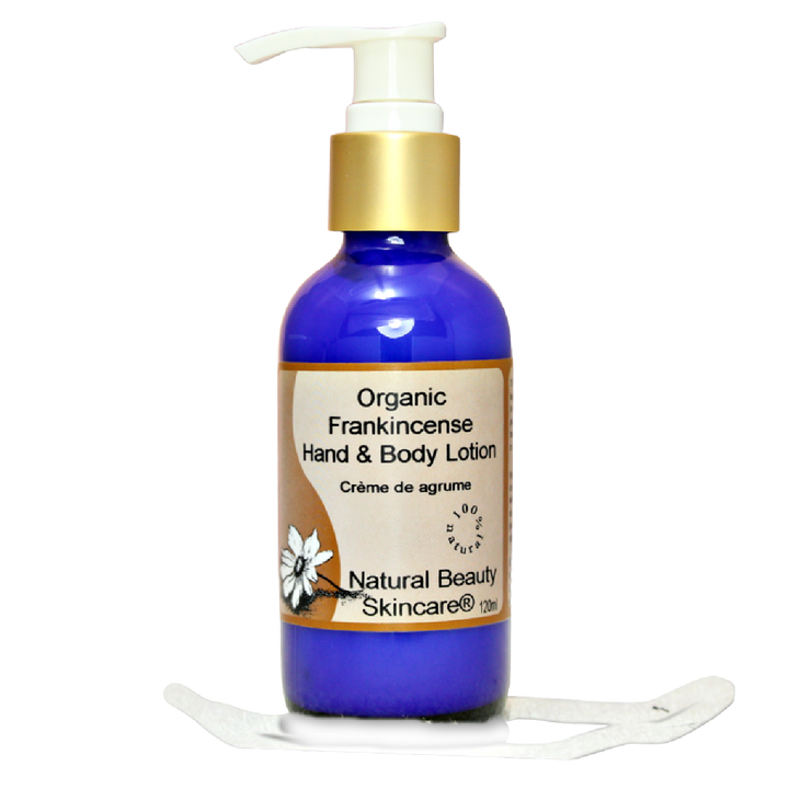 Frankincense Hand Lotion - Natural Beauty Skincare® - Nature's Creations - Shop Online