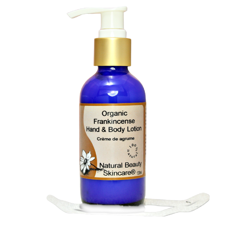 Frankincense Hand Lotion - Natural Beauty Skincare® - Nature's Creations - Shop Online