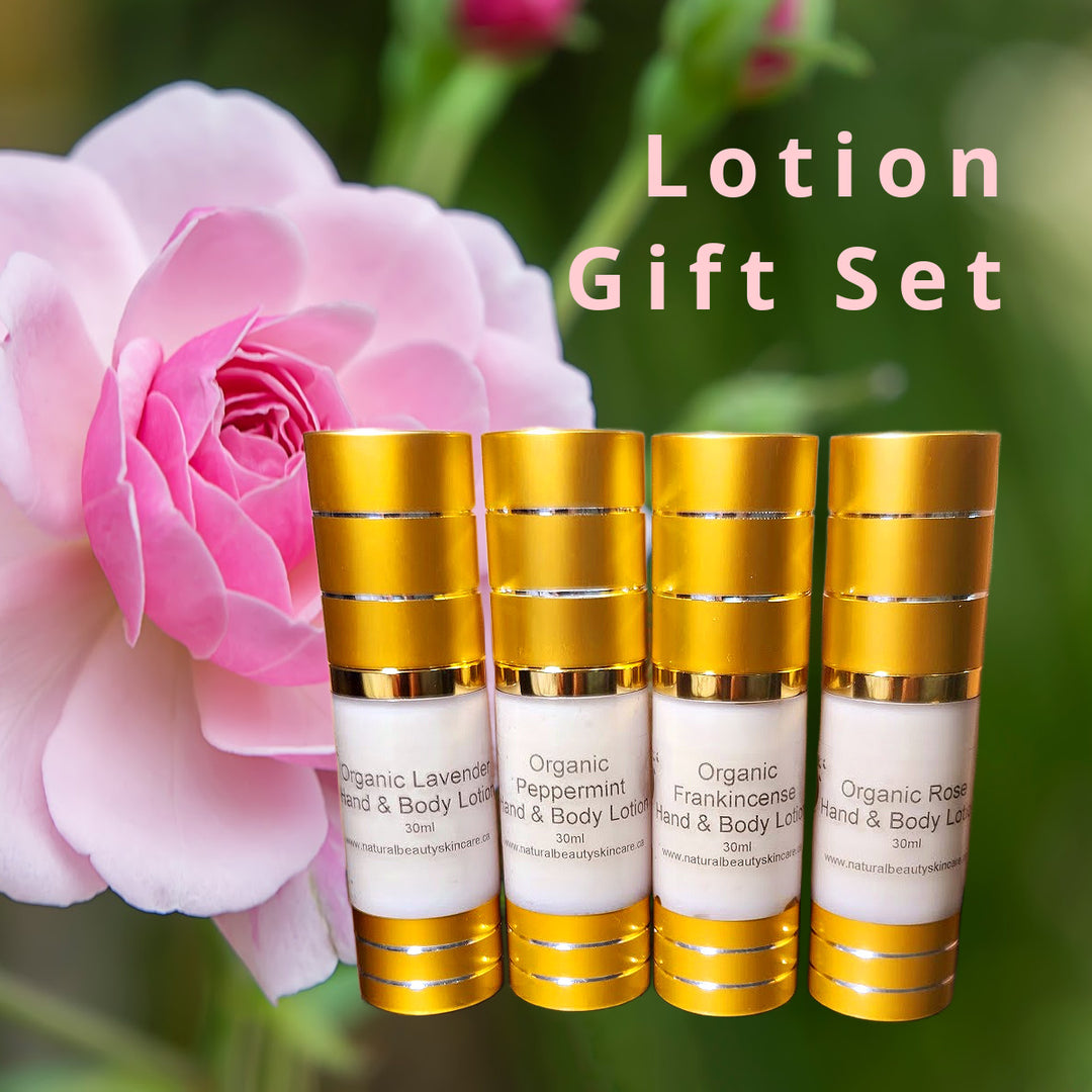 Organic Lotion Gift Box  4 x 30ml