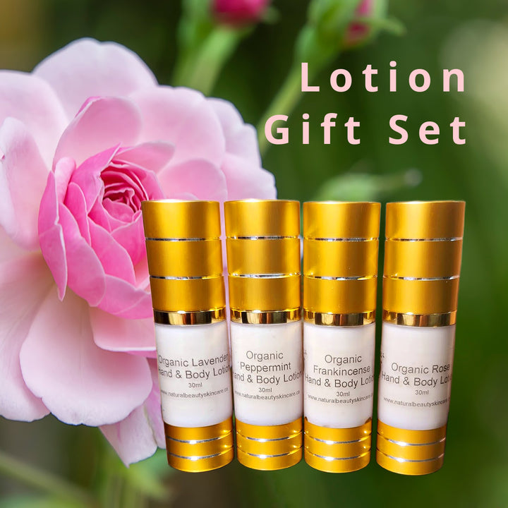 Organic Lotion Gift Box  4 x 30ml