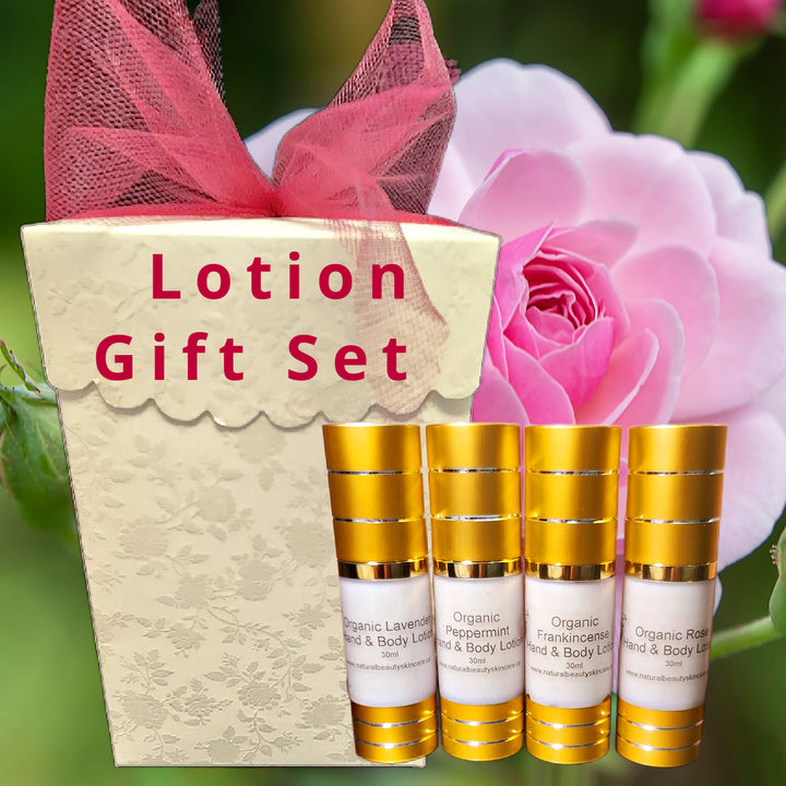 Organic Lotion Gift Box  4 x 30ml