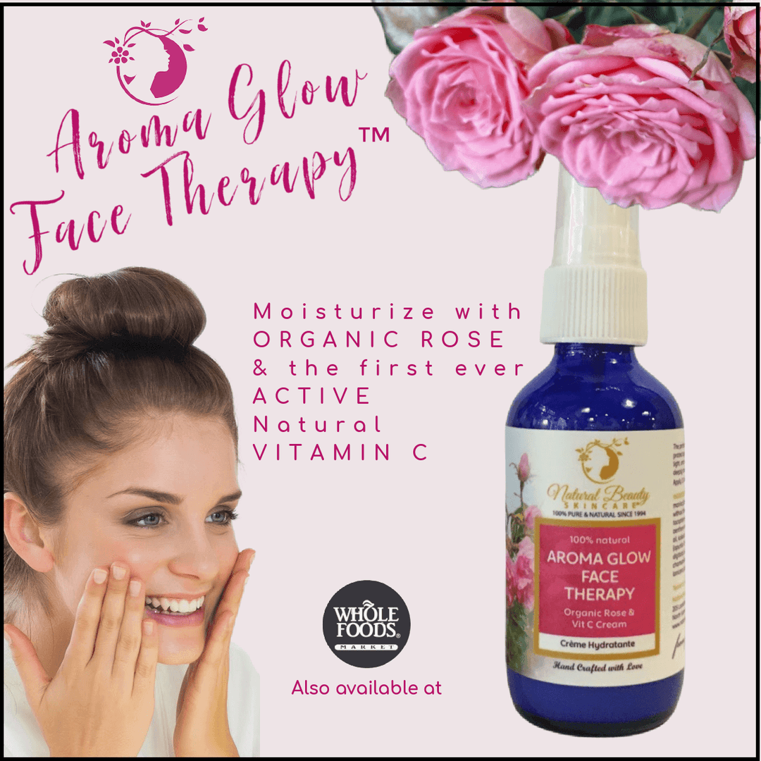 Aroma GLOW Face Therapy for dry, sensitive, aging, rosacea-type skin - Natural Beauty Skincare® - Nature's Creations - Shop Online