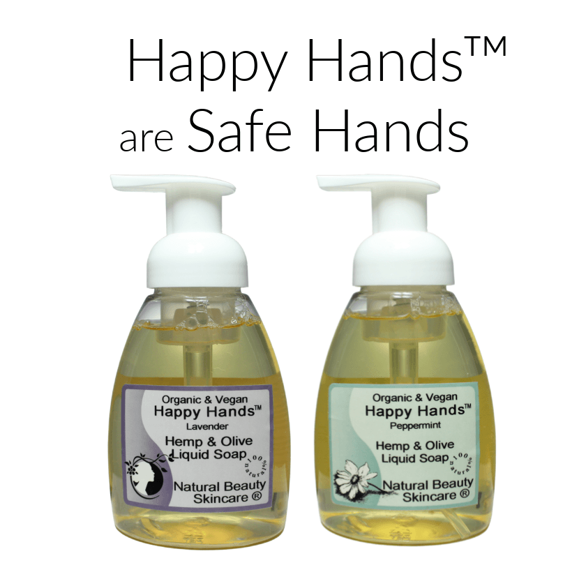 Happy Hands™ Hemp & Olive Foaming Soap - Natural Beauty Skincare® - Nature's Creations - Shop Online