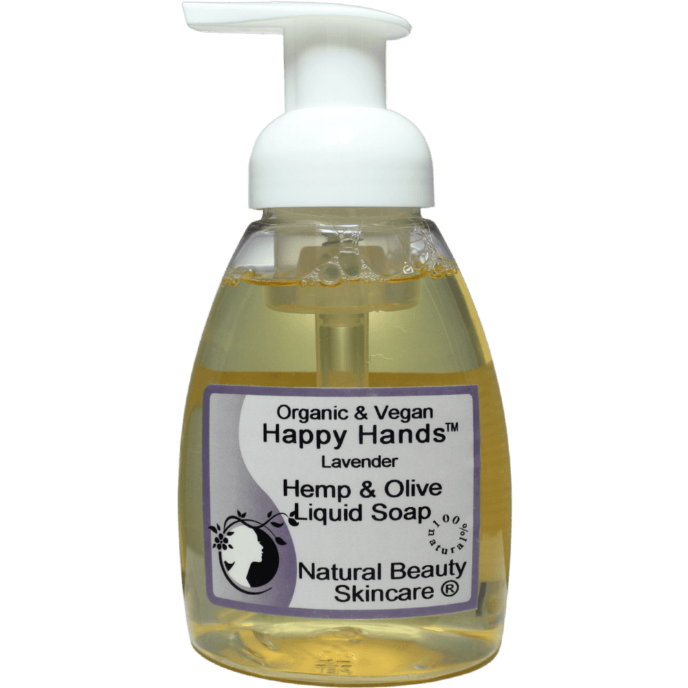 Happy Hands™ Hemp & Olive Foaming Soap - Natural Beauty Skincare® - Nature's Creations - Shop Online