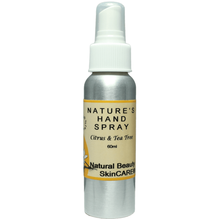 HAND SPRAY Tea Tree & Citrus - Natural Beauty Skincare® - Nature's Creations - Shop Online