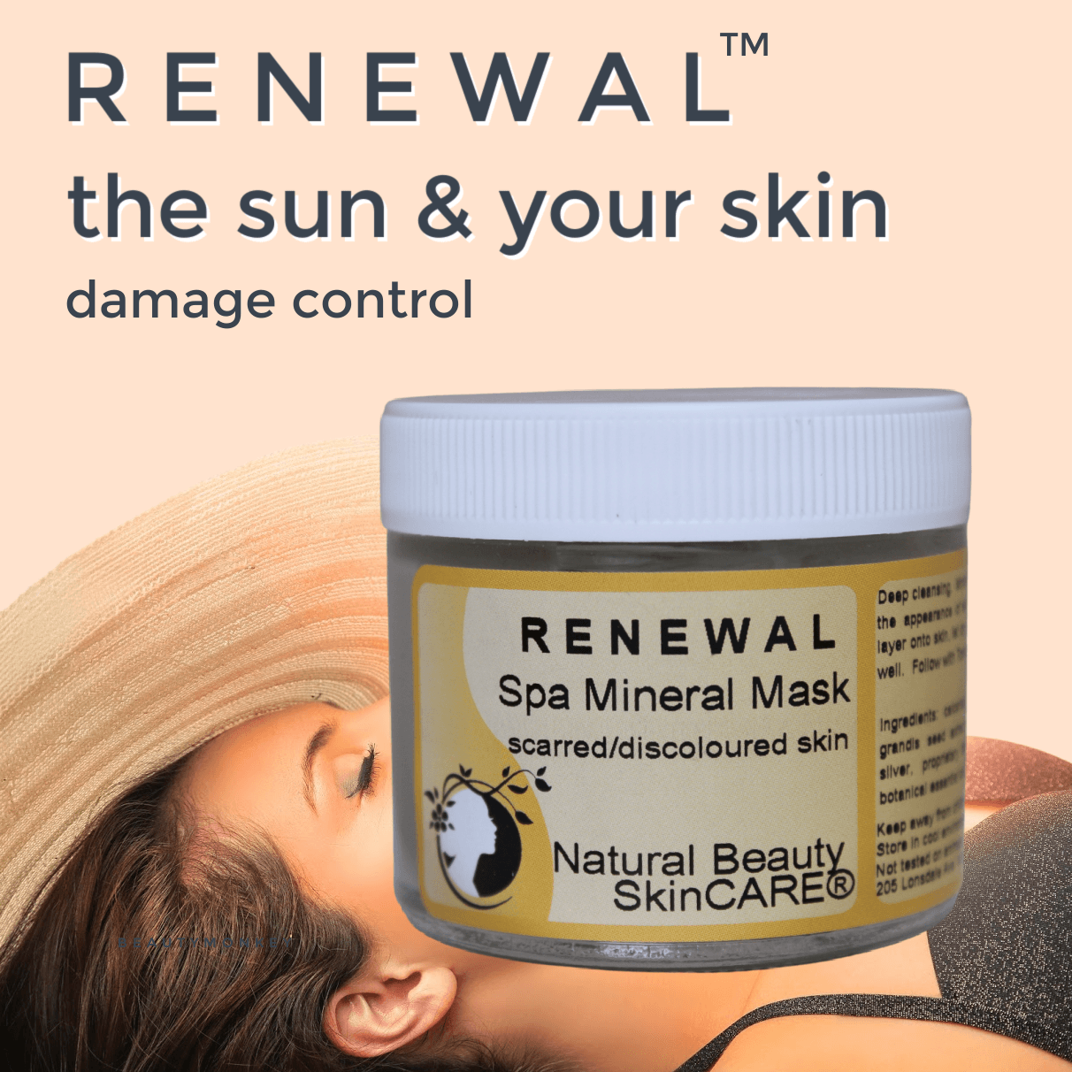 Renewal Spa Mask for Scars & discolouration - Natural Beauty Skincare® - Nature's Creations - Shop Online