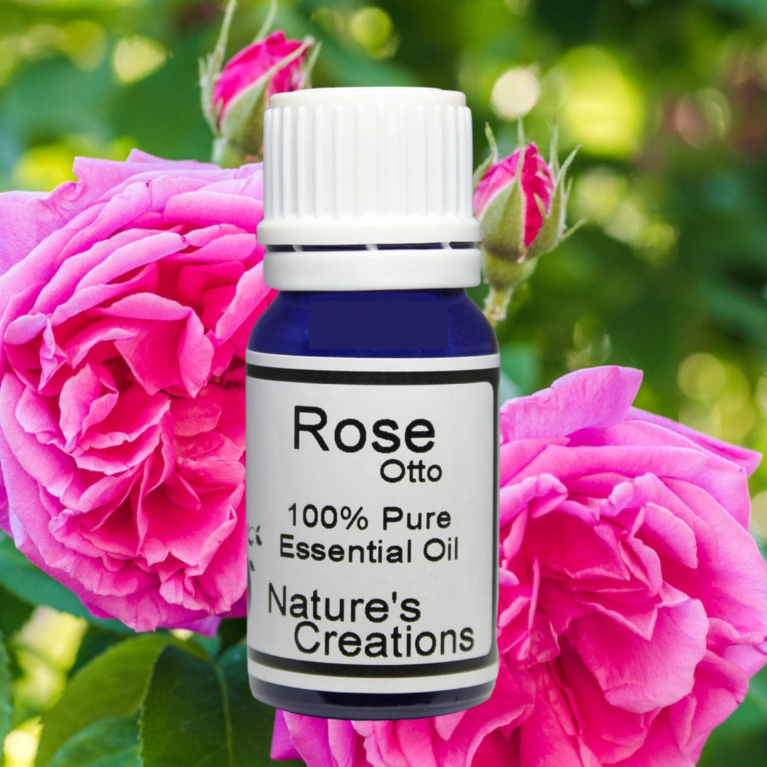 Rose Otto Essential Oil - Natural Beauty Skincare® - Nature's Creations - Shop Online