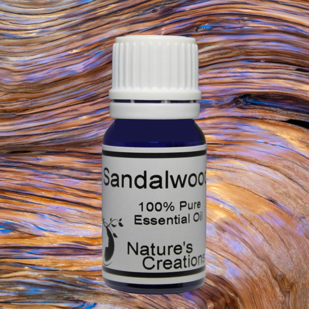 Sandalwood Essential Oil - Natural Beauty Skincare® - Nature's Creations - Shop Online