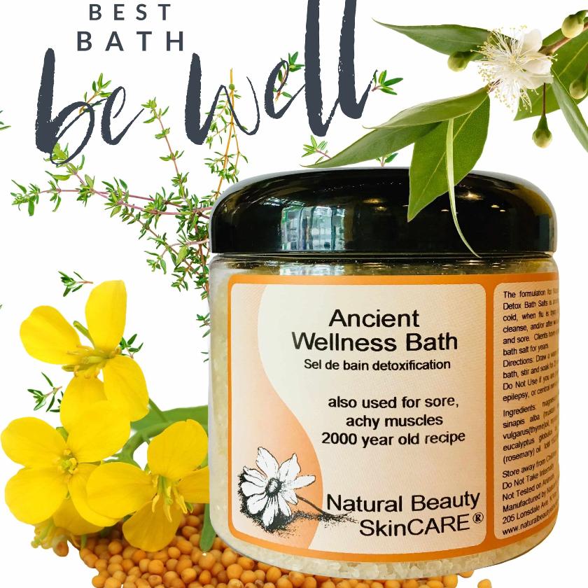 Ancient Wellness Bath Salts - Natural Beauty Skincare® - Nature's Creations - Shop Online