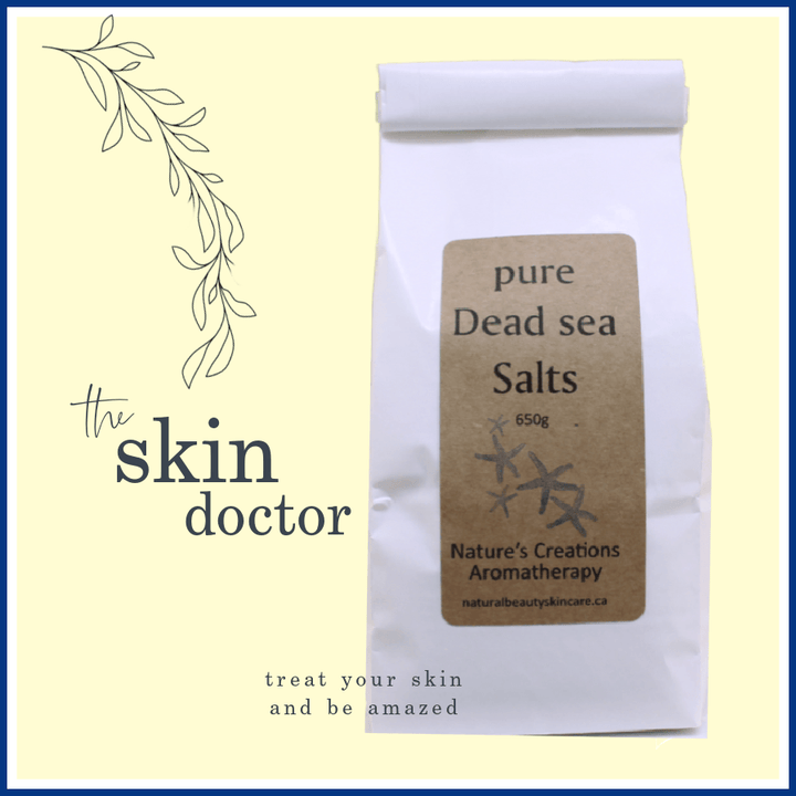 Dead Sea Bath Salts - Natural Beauty Skincare® - Nature's Creations - Shop Online