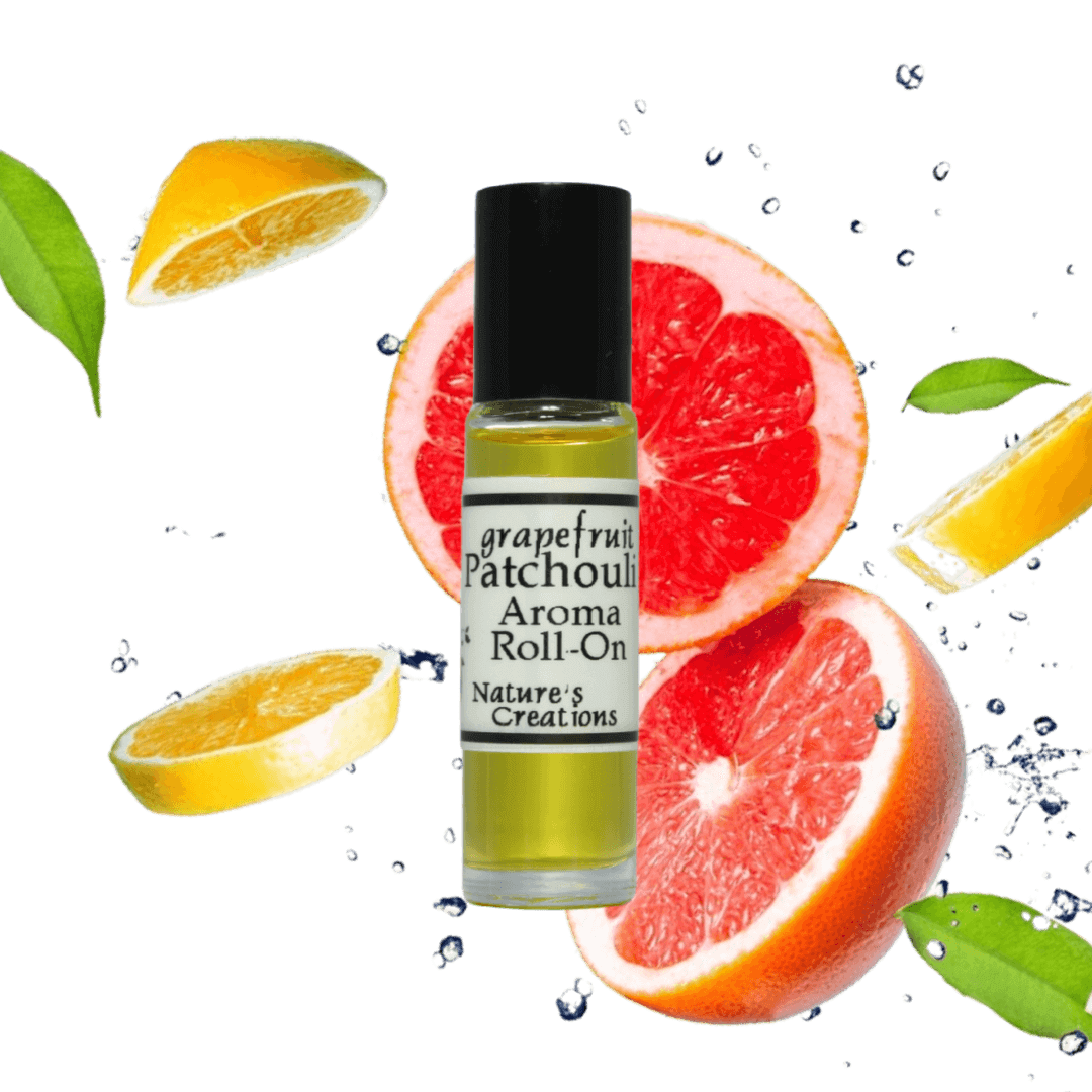 Organic Grapefruit & Patchouli Roll On - Natural Beauty Skincare® - Nature's Creations - Shop Online