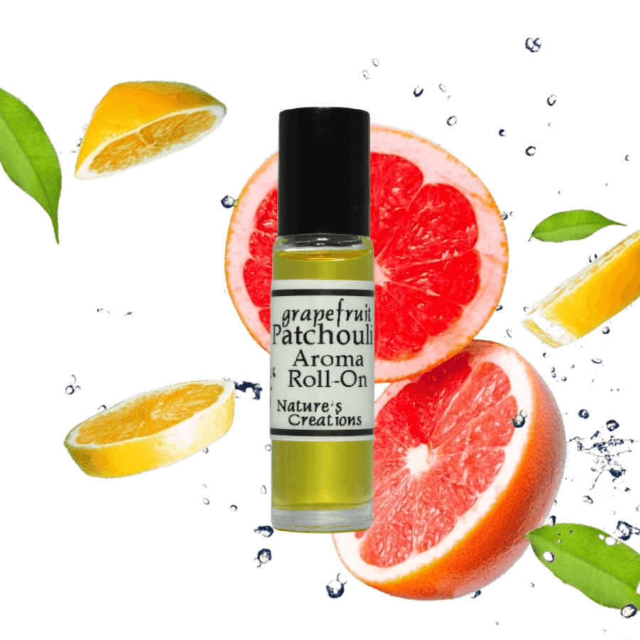 Organic Grapefruit & Patchouli Roll On - Natural Beauty Skincare® - Nature's Creations - Shop Online