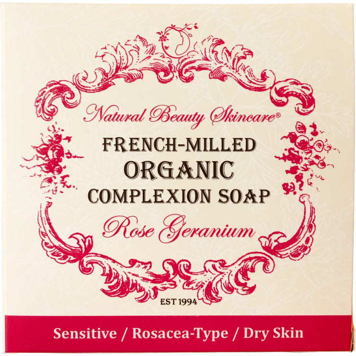 Rose Geranium & Shea Butter Complexion - Soap - Natural Beauty Skincare® - Nature's Creations - Shop Online