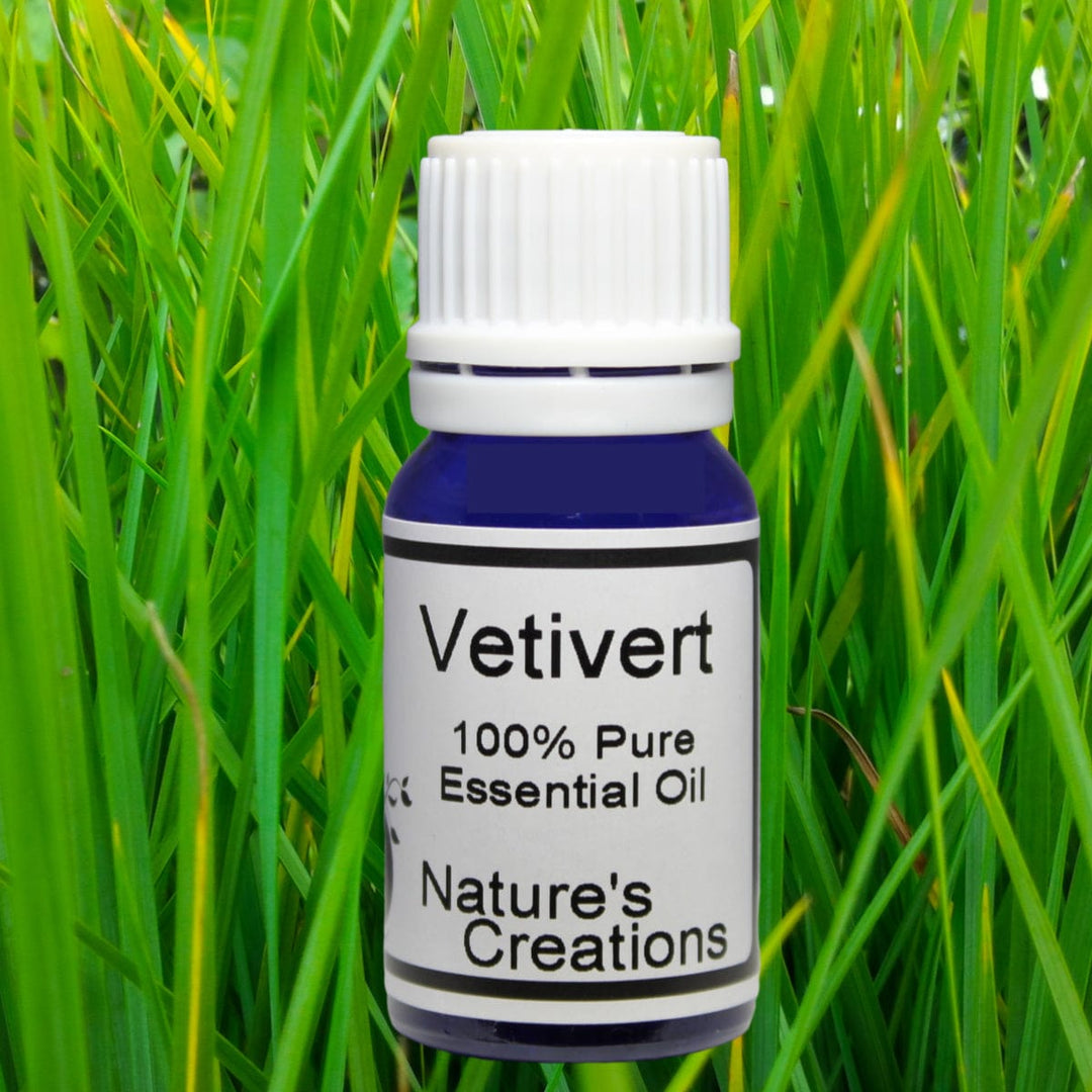 Vetivert Essential Oil - Natural Beauty Skincare® - Nature's Creations - Shop Online