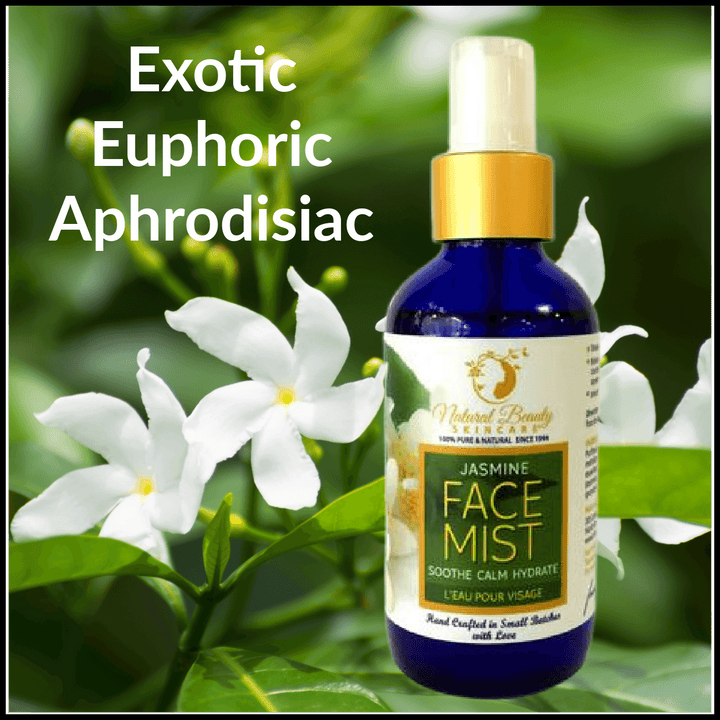 Jasmine Flower Facial Mist - Natural Beauty Skincare® - Nature's Creations - Shop Online